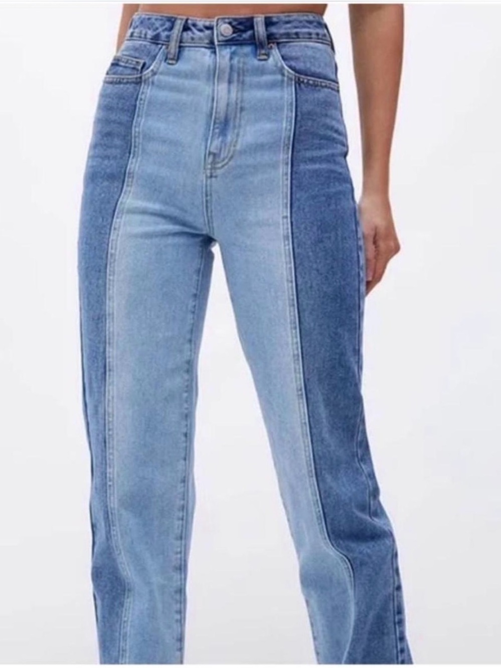 PacSun 90s Two Tone Boyfriend Jeans